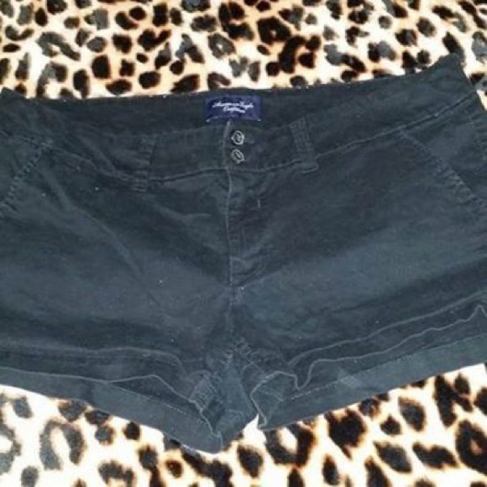 American eagle 🦅 black twill shorts